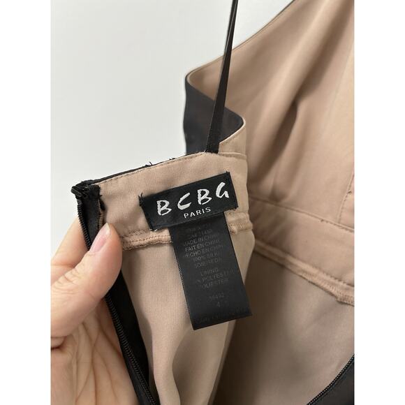 Y2K Babydoll Halter Dress Maxi Witchy Tiered Sequin BCBG Size 4 Black Whimsy - Picture 5 of 9